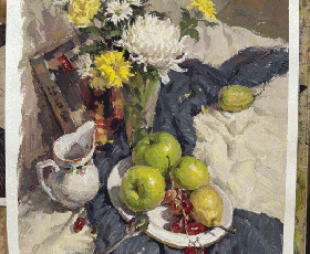 上海美術聯考色彩靜物花卉